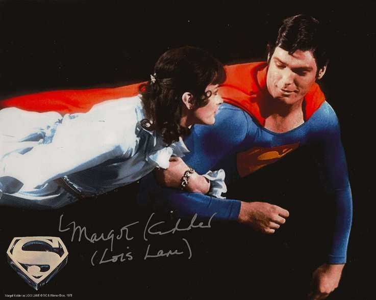 MARGOT KIDDER CON SUPERMAN