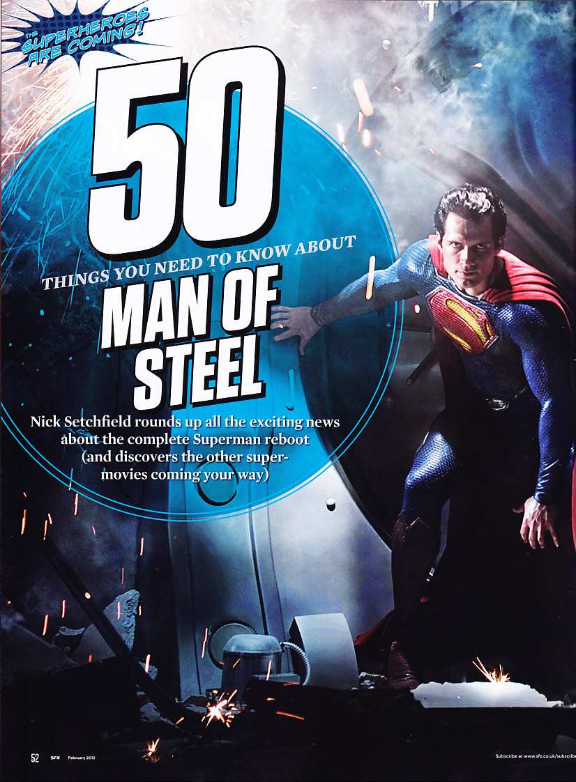 MAN OF STEEL IN SFX 212