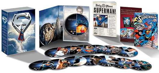 SUPERMAN 14 DVDs PACK