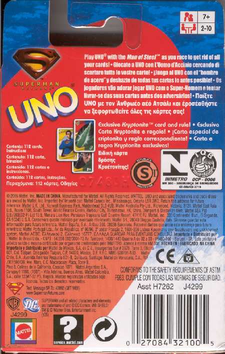 UNO SUPERMAN RETURNS