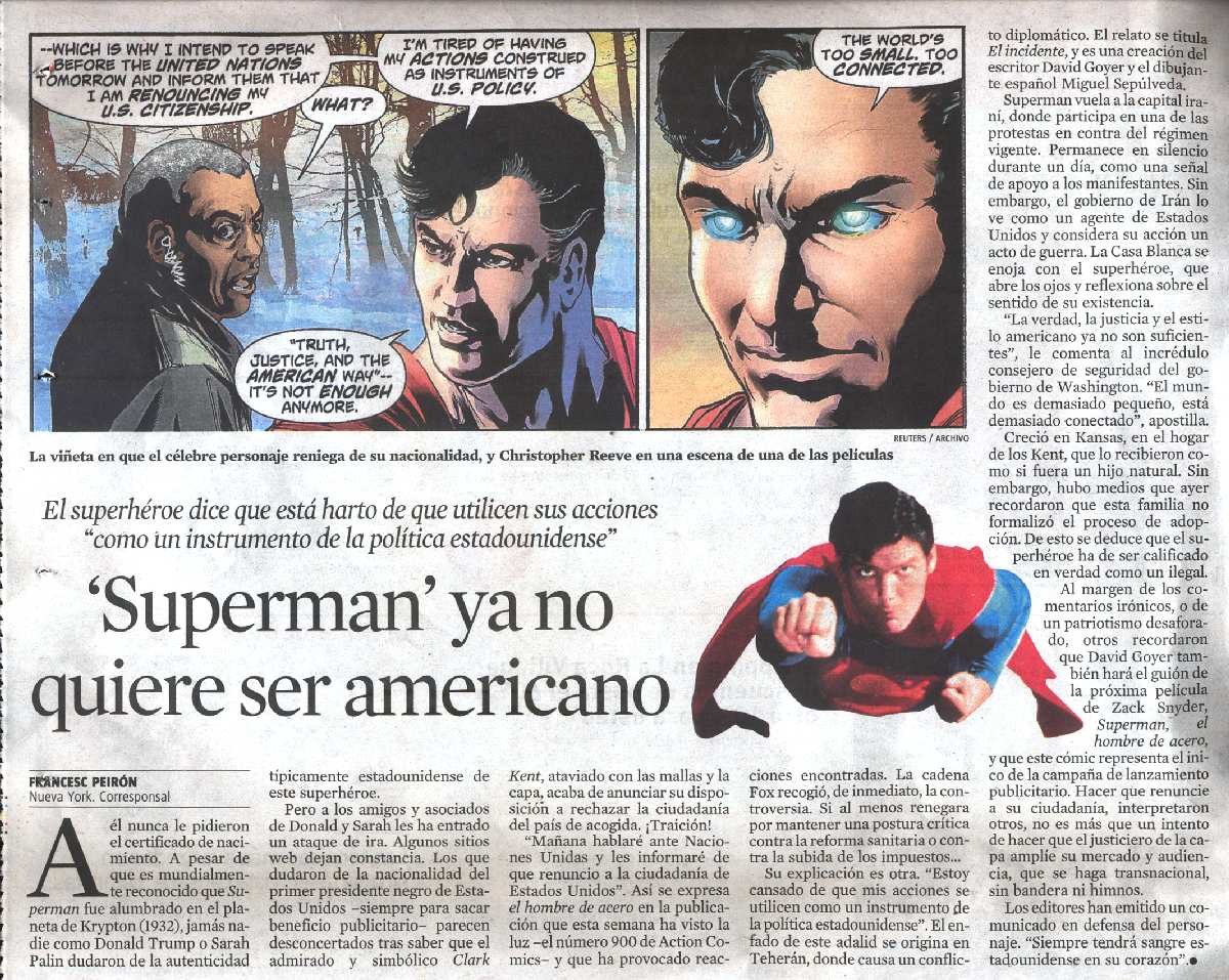 LA VANGUARDIA 30 DE ABRIL DE 2011