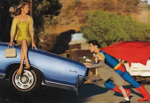 SUPERMAN (MODELO) REVISTA VOGUE