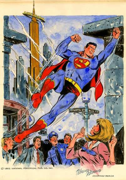 SUPERMAN BY WAYNE BORING